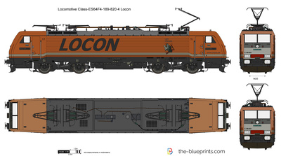 Locomotive Class-ES64F4-189-820 4 Locon