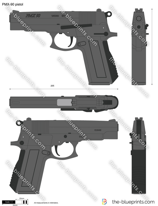 PMX-90 pistol