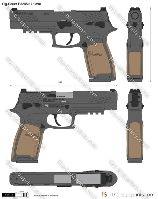 Sig-Sauer P320M17 9mm