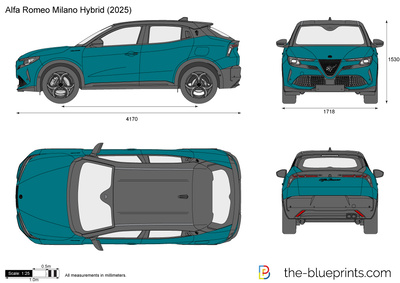 Alfa Romeo Milano Hybrid (2025)