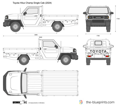 Toyota Hilux Champ Single Cab (2024)