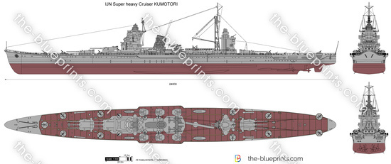 IJN Super heavy Cruiser KUMOTORI