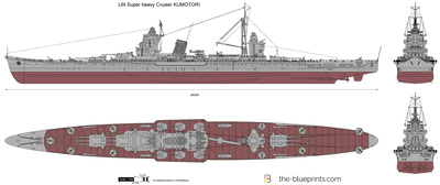 IJN Super heavy Cruiser KUMOTORI