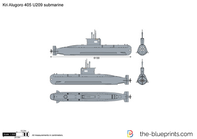 Kri Alugoro 405 U209 submarine