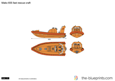 Mako 655 fast rescue craft