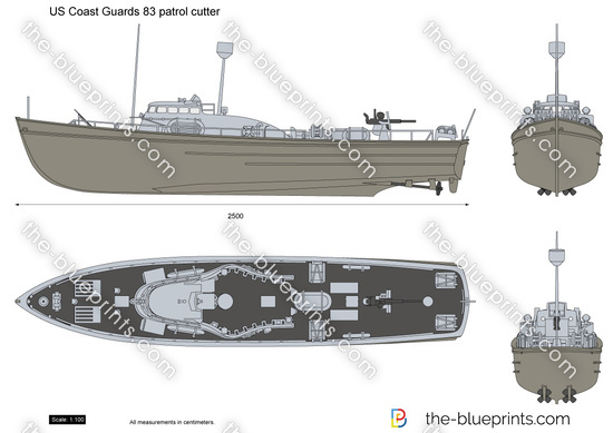 US Coast Guards 83 patrol cutter