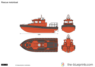 Rescue motorboat