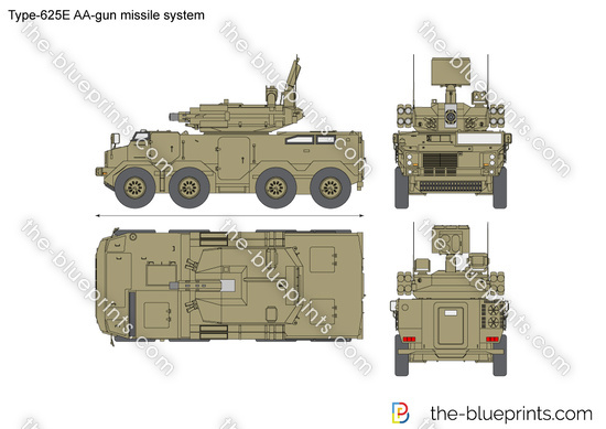 Type-625E AA-gun missile system