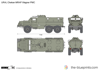 URAL Chekan MRAP Wagner PMC