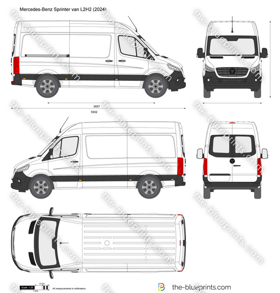 Mercedes-Benz Sprinter van L2H2