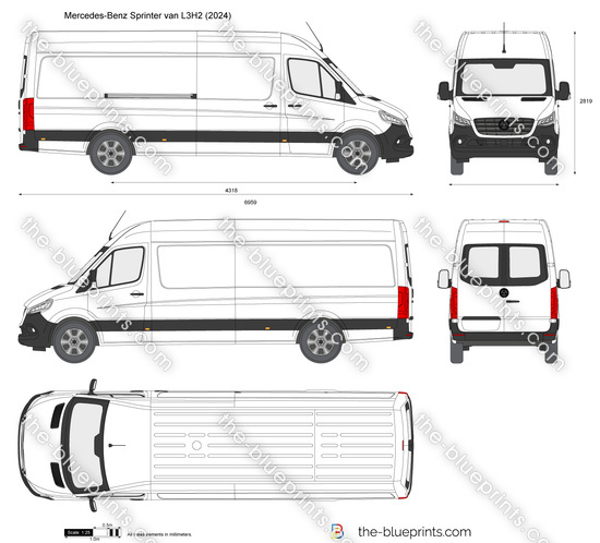 Mercedes-Benz Sprinter van L3H2