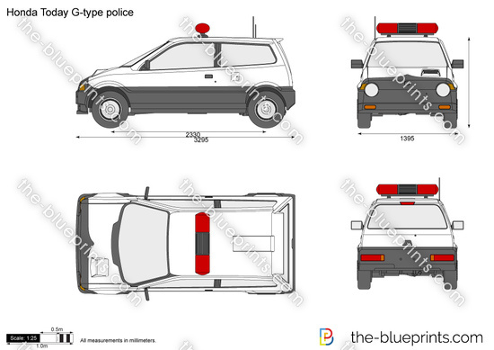 Honda Today G-type police