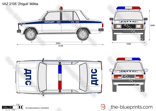 VAZ 2105 'Zhiguli' Militia