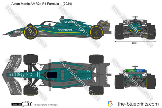 Aston Martin AMR24 F1 Formula 1