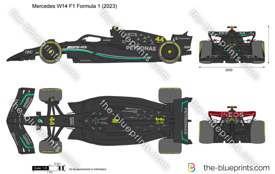 Mercedes W14 F1 Formula 1