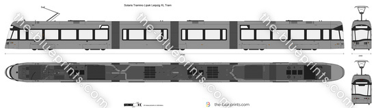 Solaris Tramino Lipsk Leipzig XL Tram