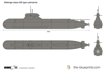 Blekinge-class A26 type submarine