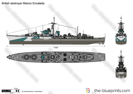 British destroyer Blanco Encalada