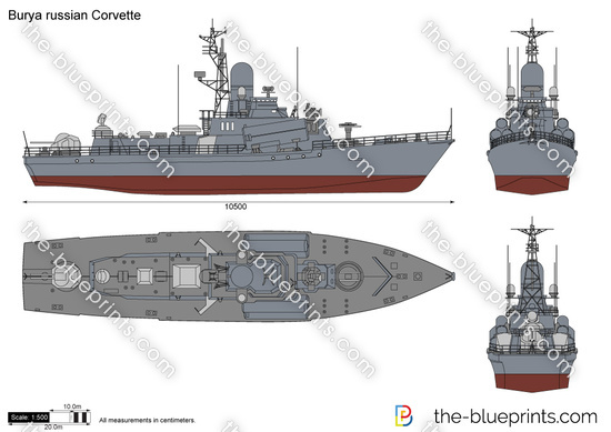 Burya russian Corvette