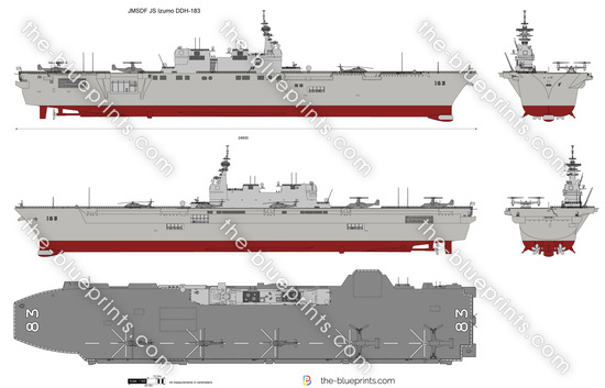 JMSDF JS Izumo DDH-183