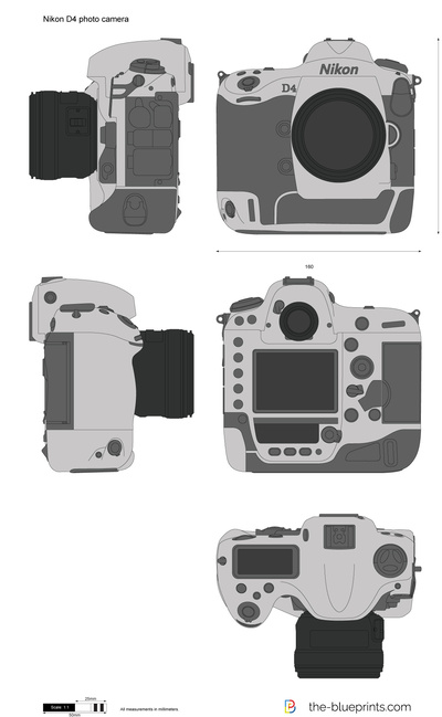 Nikon D4 photo camera