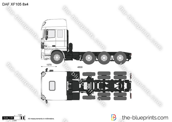 DAF XF105 8x4