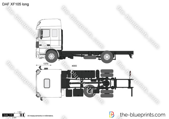 DAF XF105 long