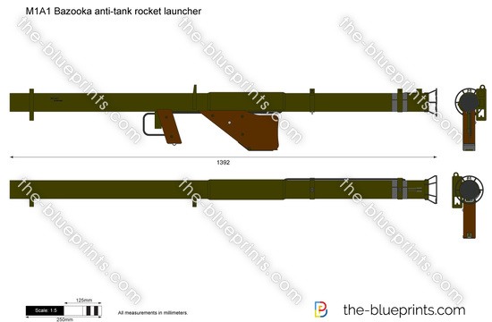 M1A1 Bazooka anti-tank rocket launcher