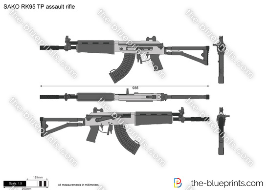 SAKO RK95 TP assault rifle