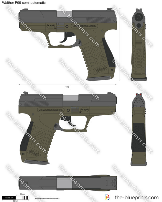 Walther P99 semi-automatic