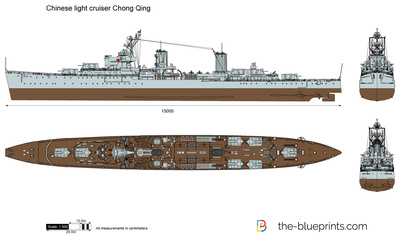 Chinese light cruiser Chong Qing