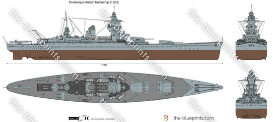 Dunkerque french battleship