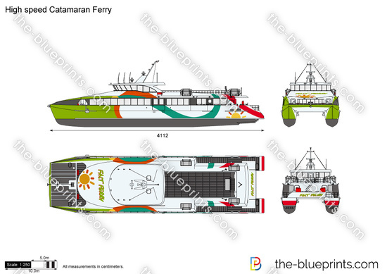 High speed Catamaran Ferry