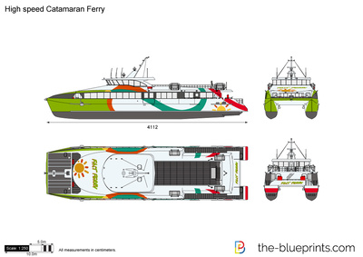 High speed Catamaran Ferry