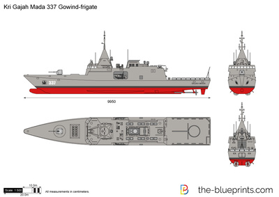 Kri Gajah Mada 337 Gowind-frigate