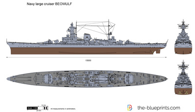 Navy large cruiser BEOWULF