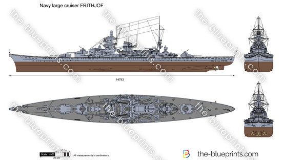 Navy large cruiser FRITHJOF