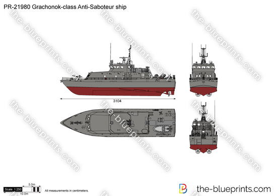 PR-21980 Grachonok-class Anti-Saboteur ship