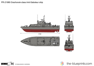 PR-21980 Grachonok-class Anti-Saboteur ship