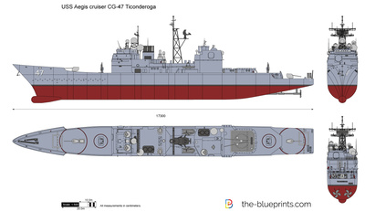 USS Aegis cruiser CG-47 Ticonderoga