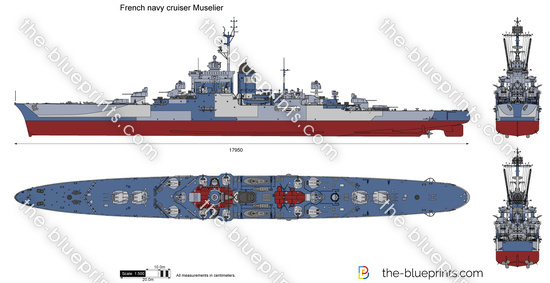 French navy cruiser Muselier