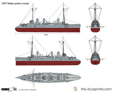 ORP Baltyk polish cruiser