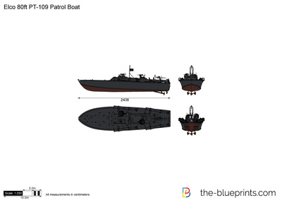 Elco 80ft PT-109 Patrol Boat