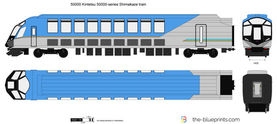 50000 Kintetsu 50000-series Shimakaze train