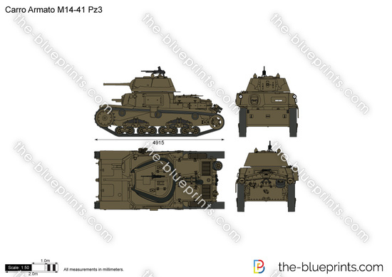 Carro Armato M14-41 Pz3