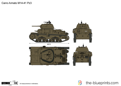 Carro Armato M14-41 Pz3