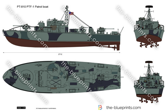 PT-810 PTF-1 Patrol boat