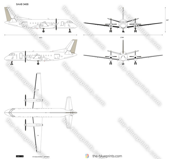 SAAB 340B