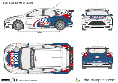 Ford Focus ST Mk III touring