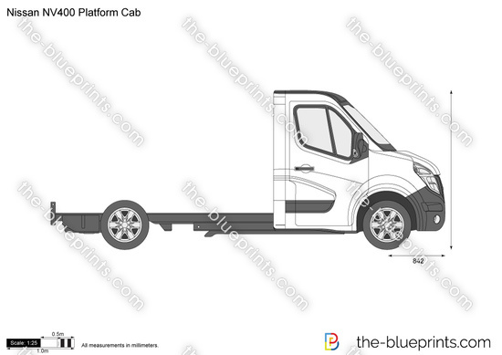 Nissan NV400 Platform Cab